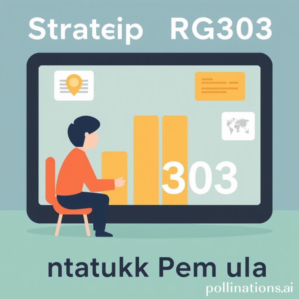 Strategi Rgo303 untuk Pemula.